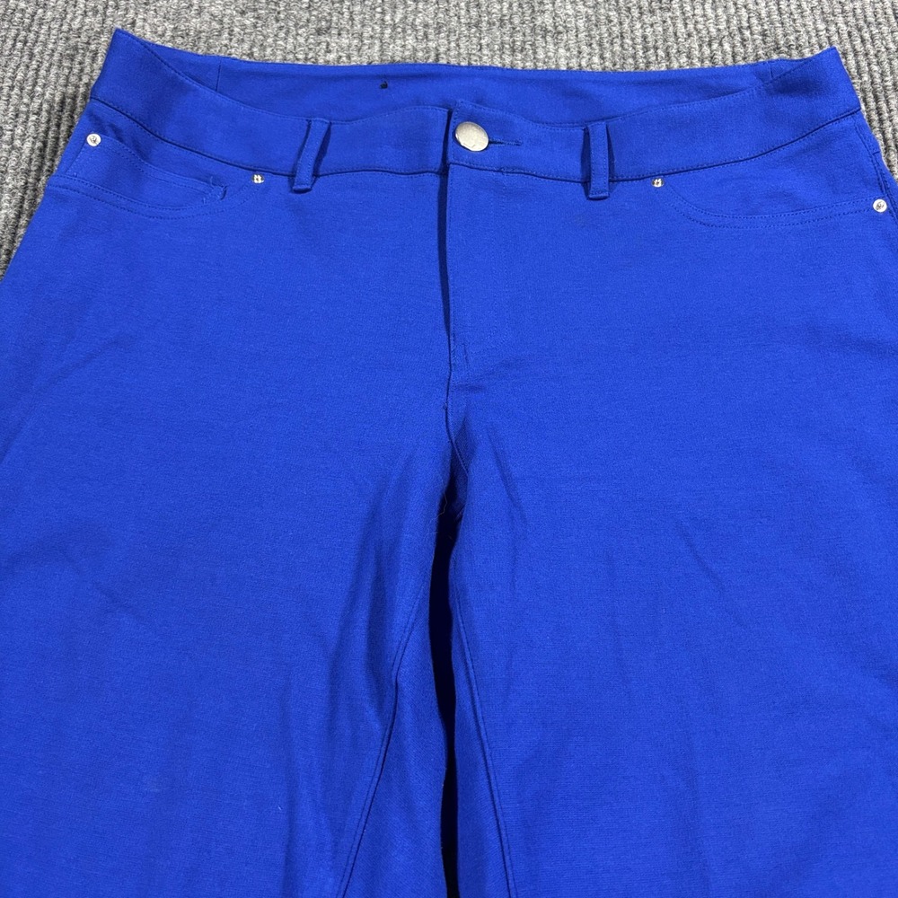 INC International Concepts‎ Pants Womens 14 Blue Straight Leg Stretch
